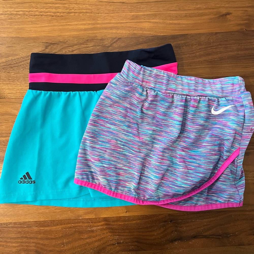 Nike and Adidas Skorts